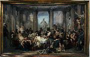 Thomas Couture The Romans of the Decadence china oil painting artist